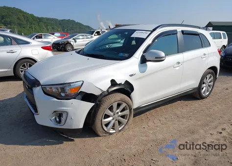 2015 Mitsubishi Outlander Sport Se/Gt from USA, damaged, VIN 4A4AR4AW0FE045352